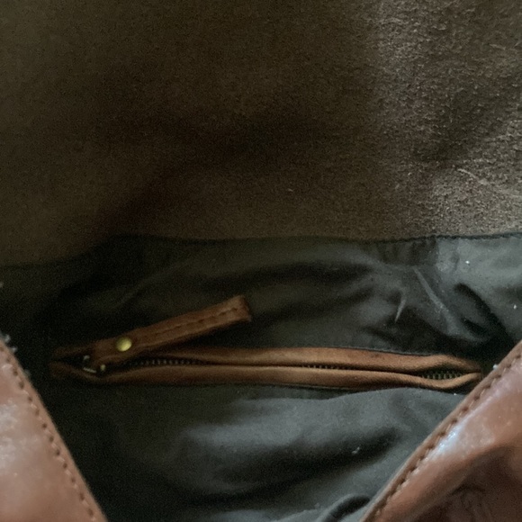 Lucky Brand Brown vintage leather purse bag and wallet - Picture 7 of 13